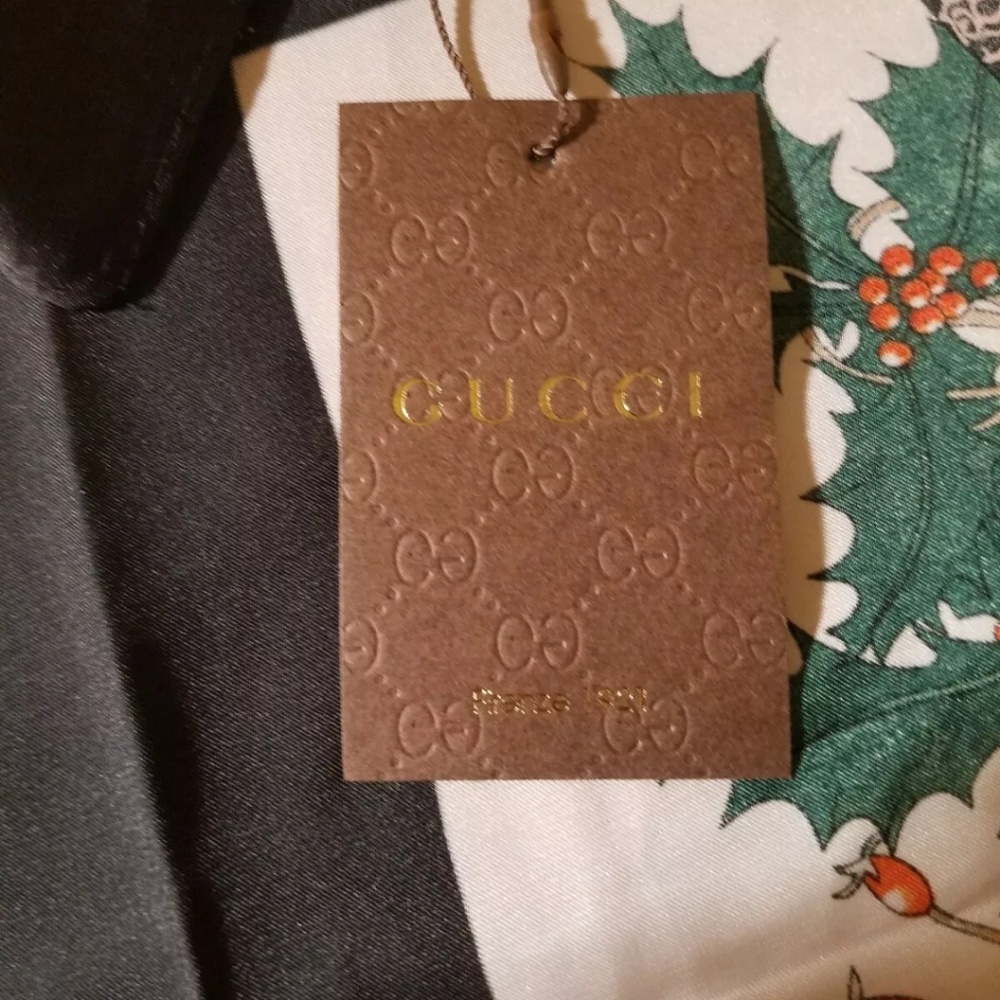 Silk Gucci snake scarf